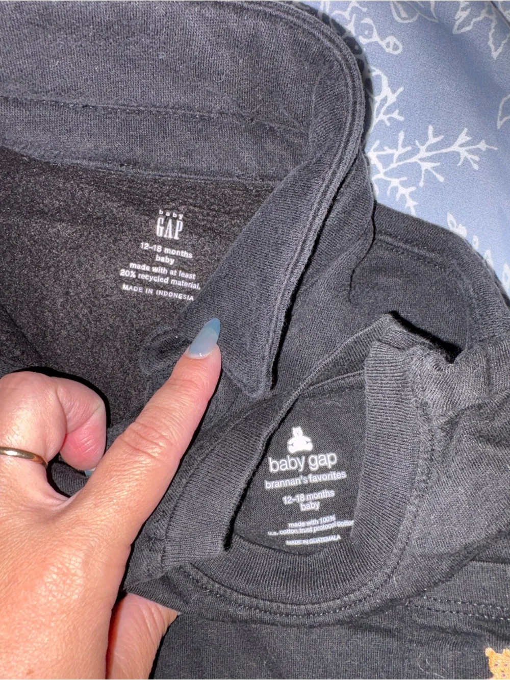 GAP Baby Sweatshirt & LS Shirt Bundle
